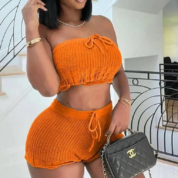Knitted two Piece Set
