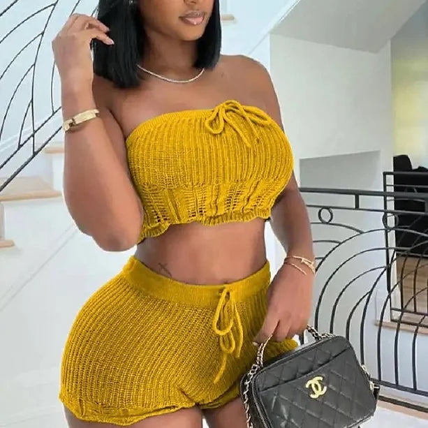 Knitted two Piece Set
