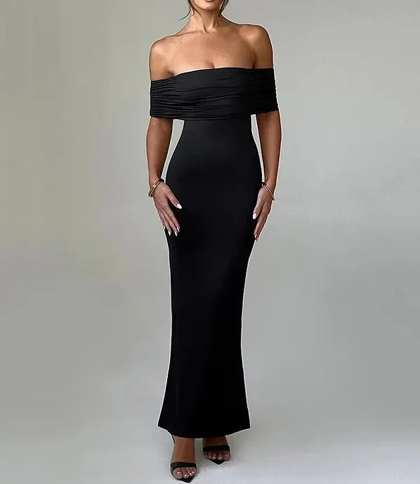 Strapless Backless Sexy Maxi Dress