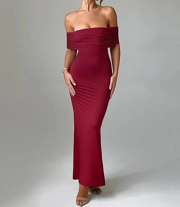 Strapless Backless Sexy Maxi Dress