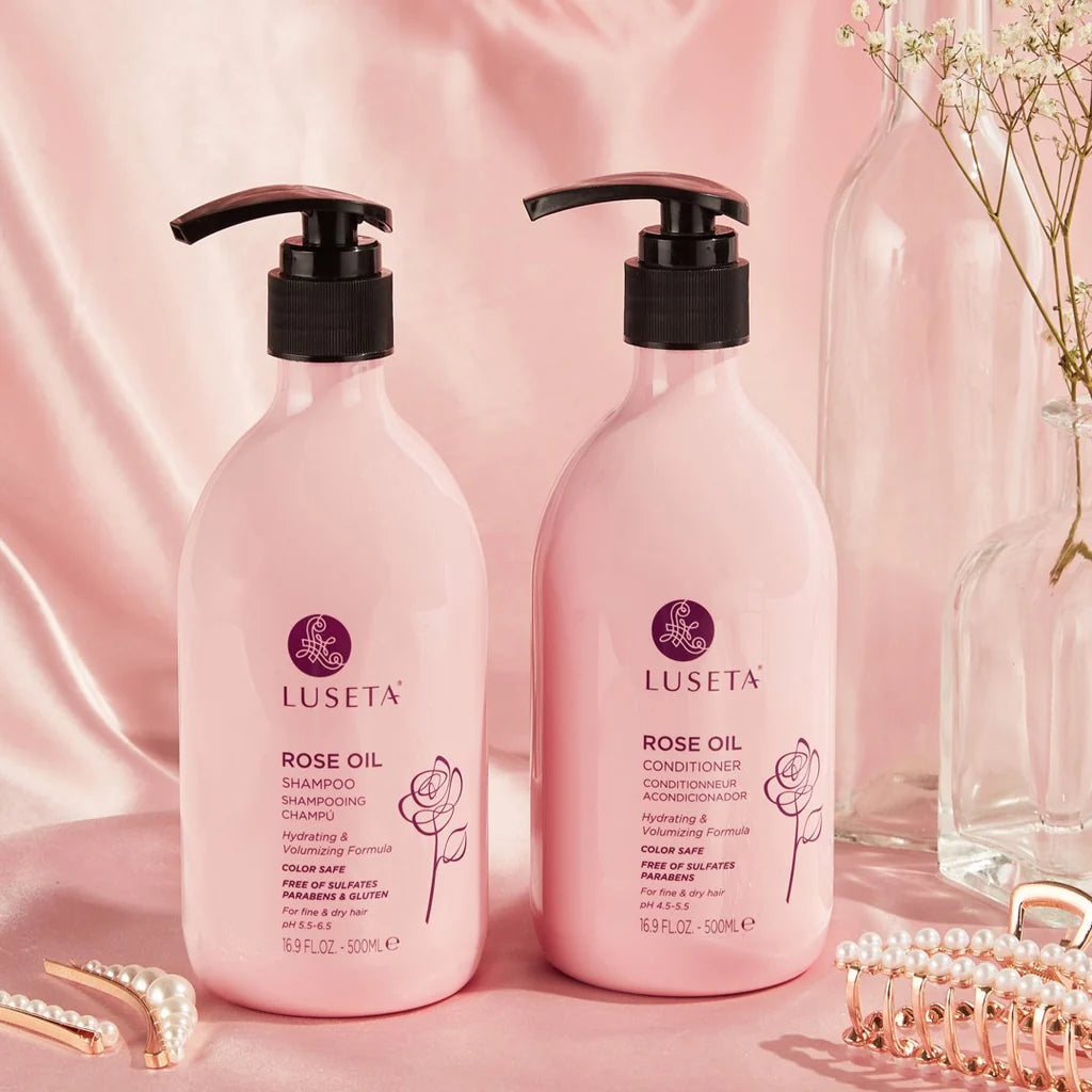 Rose Oil Shampoo & Conditioner Bundle