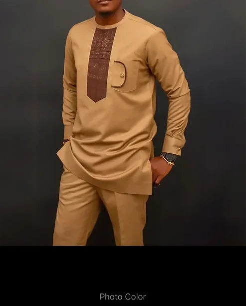 Men’s African Business 2 Piece Attire