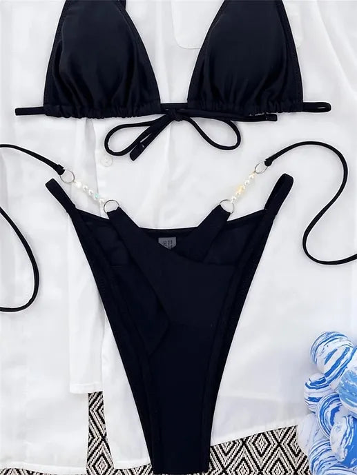 Pearl Triangle Bikini 2024