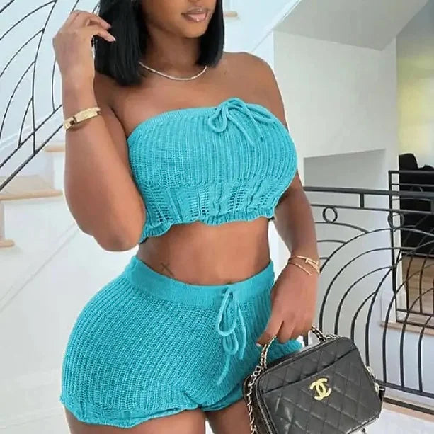 Knitted two Piece Set