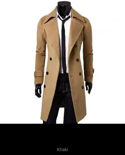 Autumn Long Men’s Coat