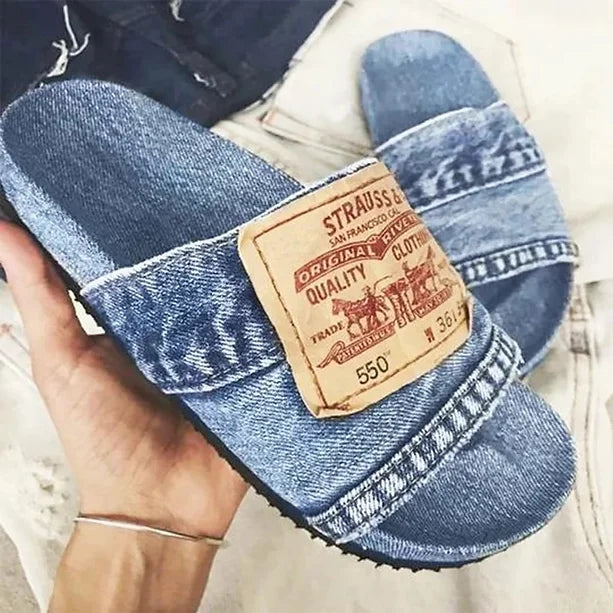 New Deniem Slippers