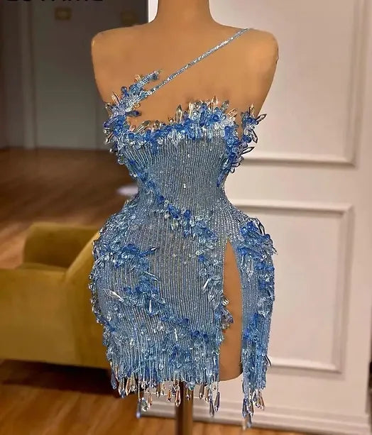 Luxury Blue Dress