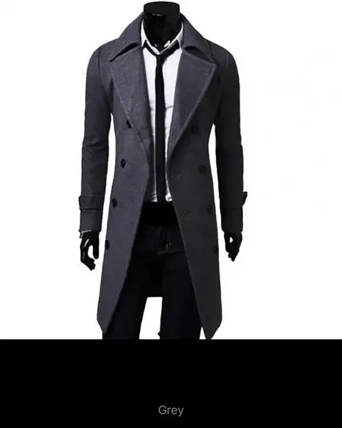 Autumn Long Men’s Coat