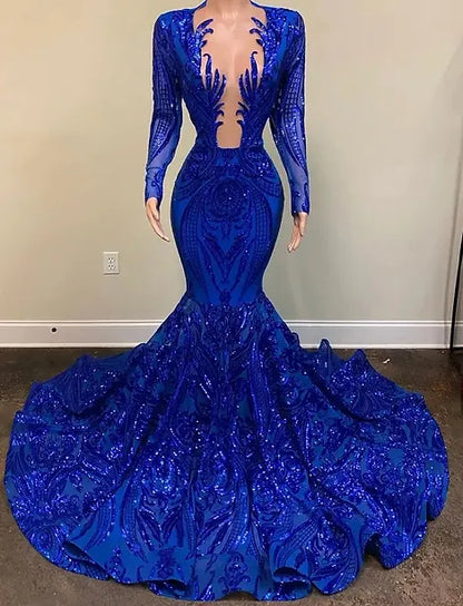 Luxury African Royal Blue