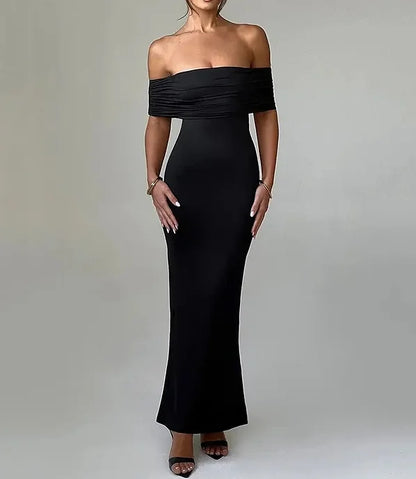 Strapless Backless Sexy Maxi Dress