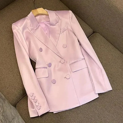 Women Fall Spring Double Suit