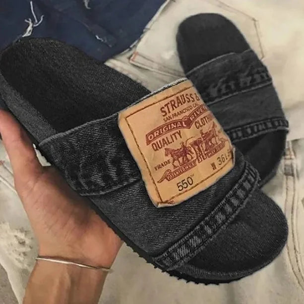 New Deniem Slippers