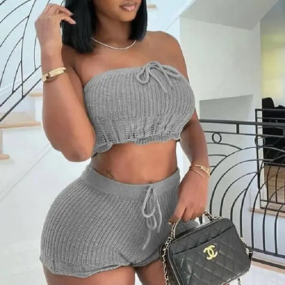 Knitted two Piece Set