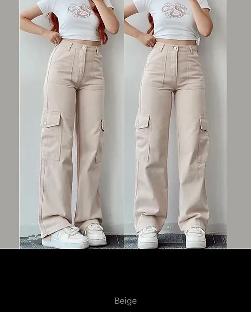 Girls/Womens Baggy Trousers