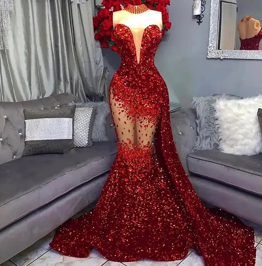 Sparkly Sequin Prom Dresses
