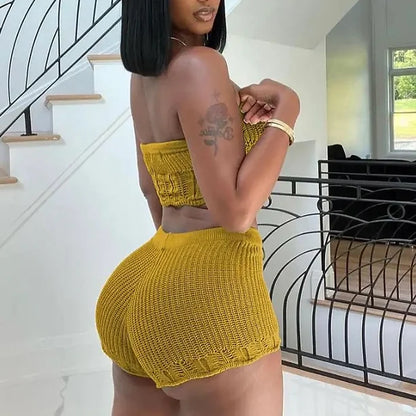 Knitted two Piece Set