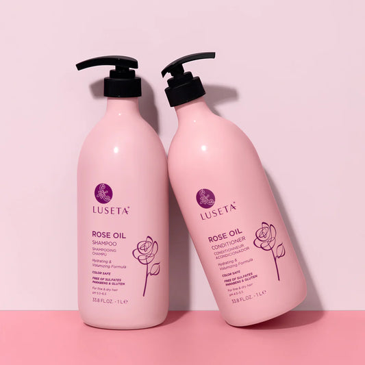 Rose Oil Shampoo & Conditioner Bundle