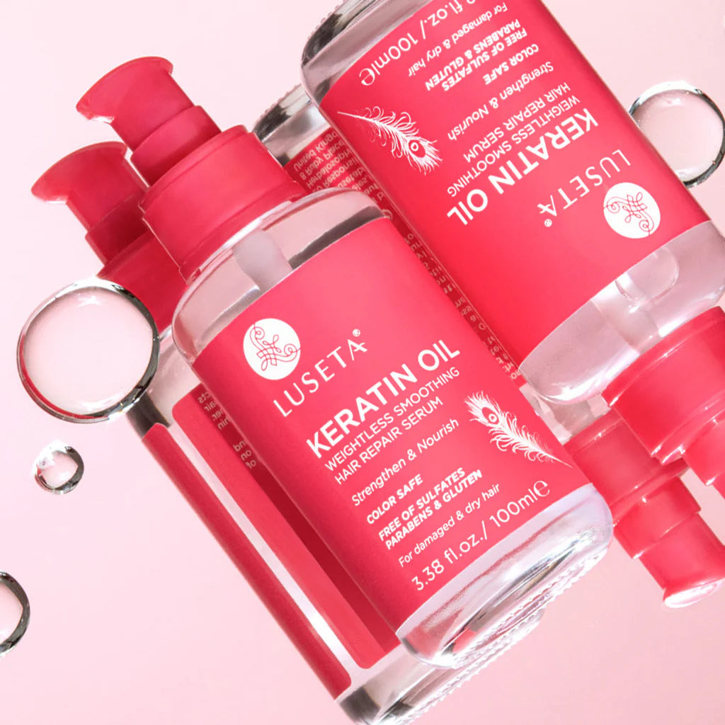 Keratin Shampoo & Conditioner plus Serum Bundle