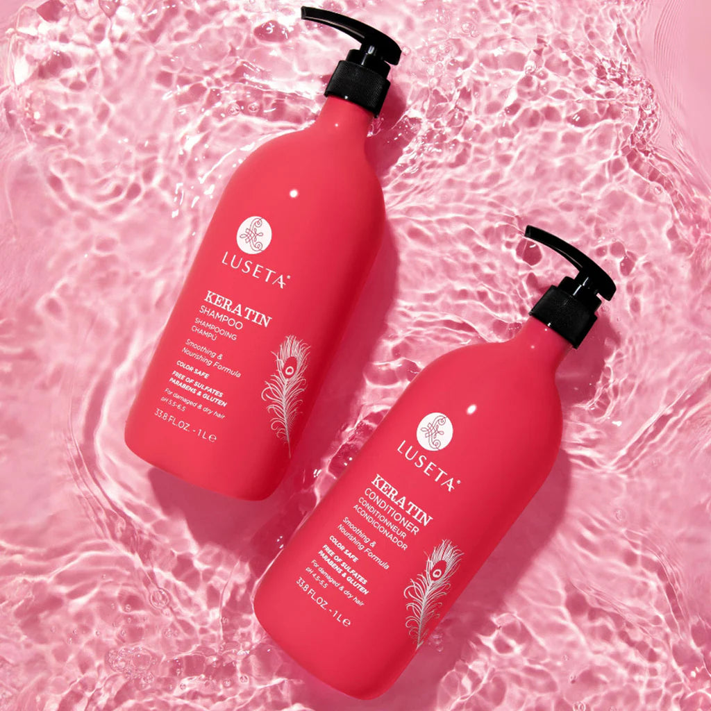 Keratin Shampoo & Conditioner plus Serum Bundle