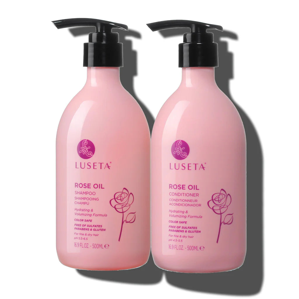Rose Oil Shampoo & Conditioner Bundle