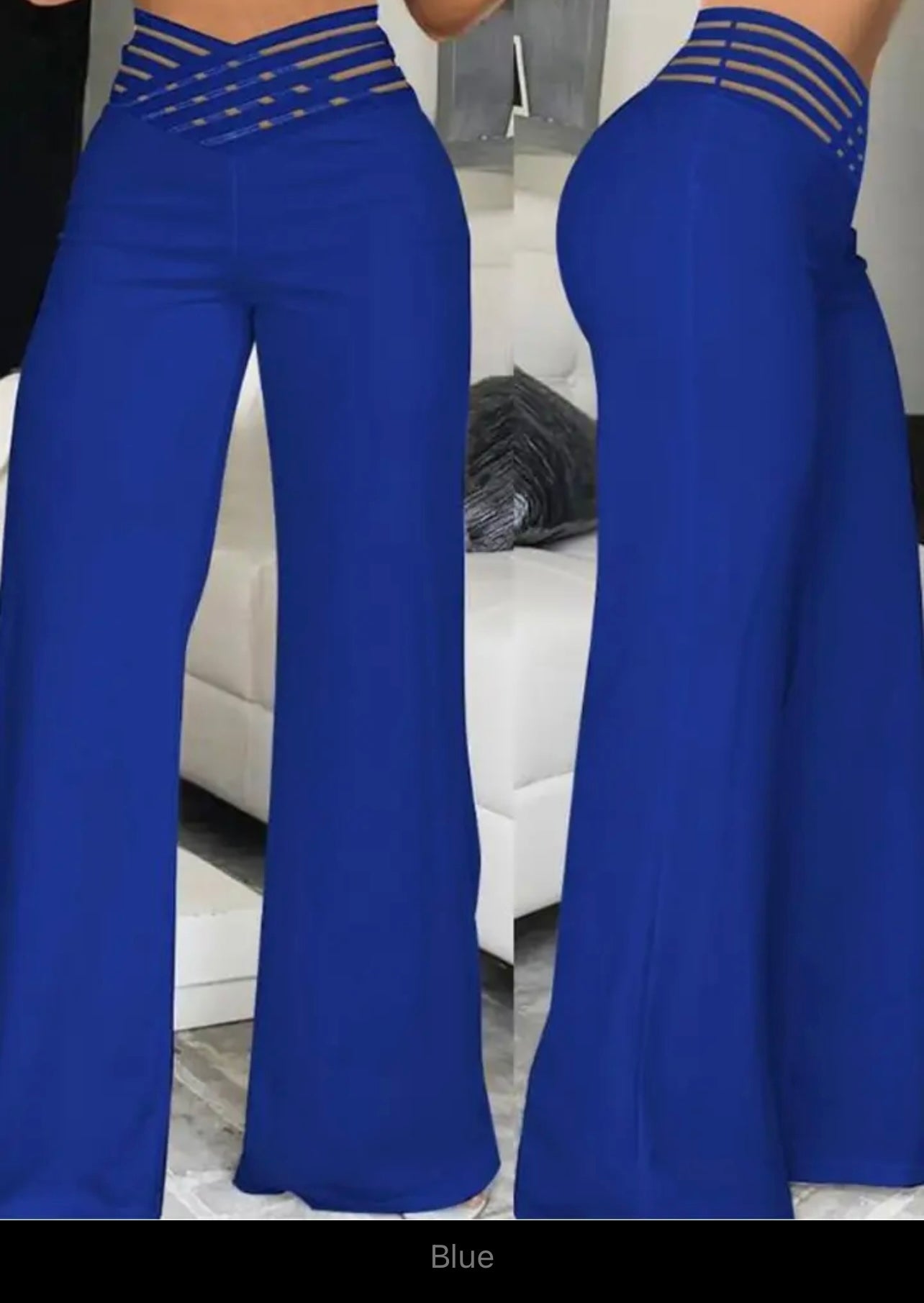 Elegant High Waisted Pants