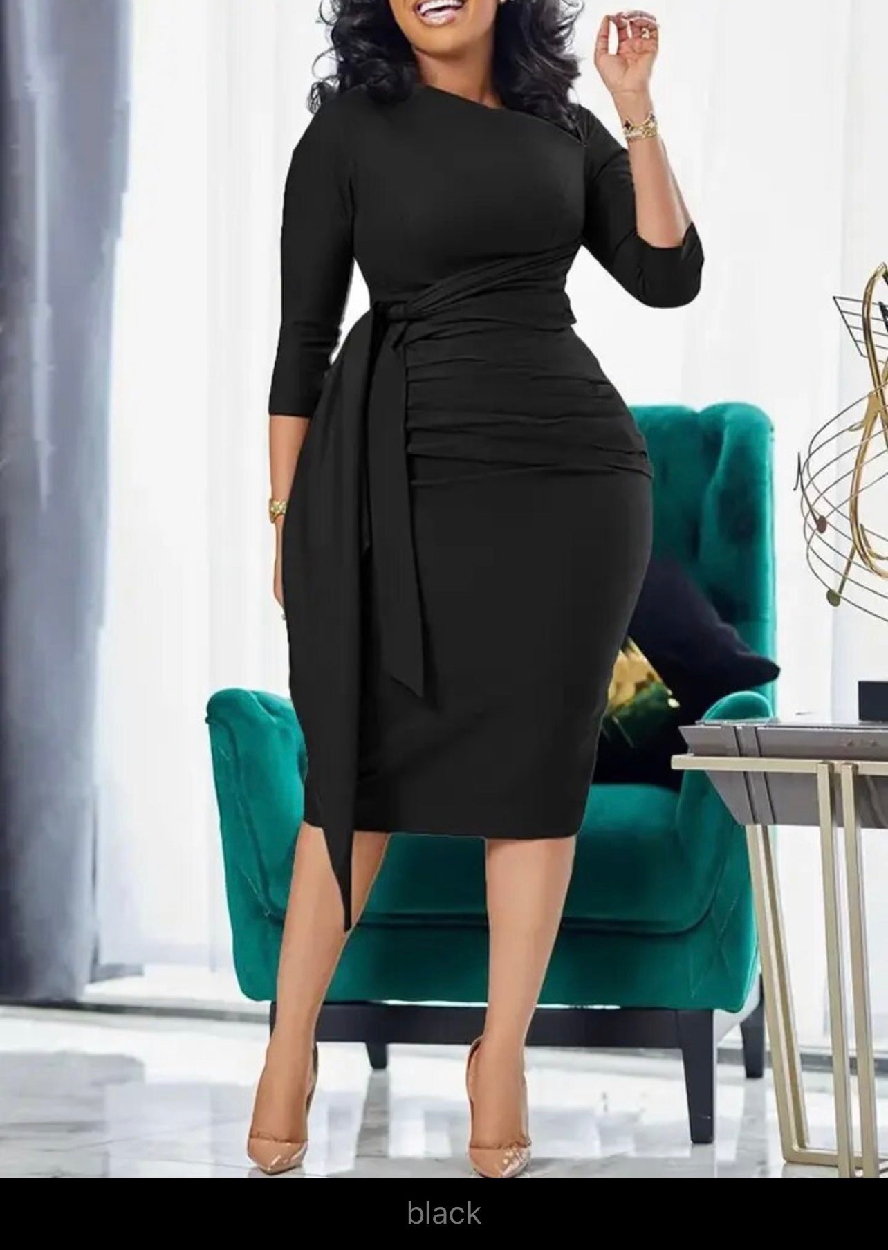 Elegant Office Lady Dress