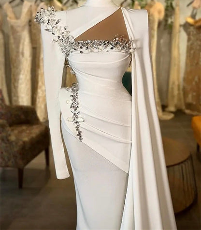 Elegant White Luxury Gown