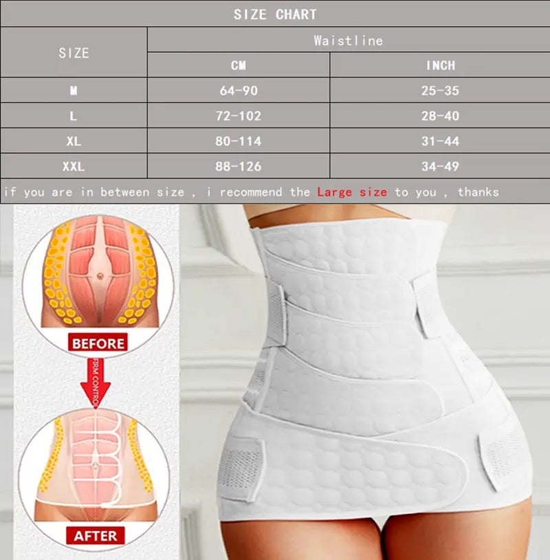 Belly Band Support Girdles Postnatal Waist/Dress Trainer