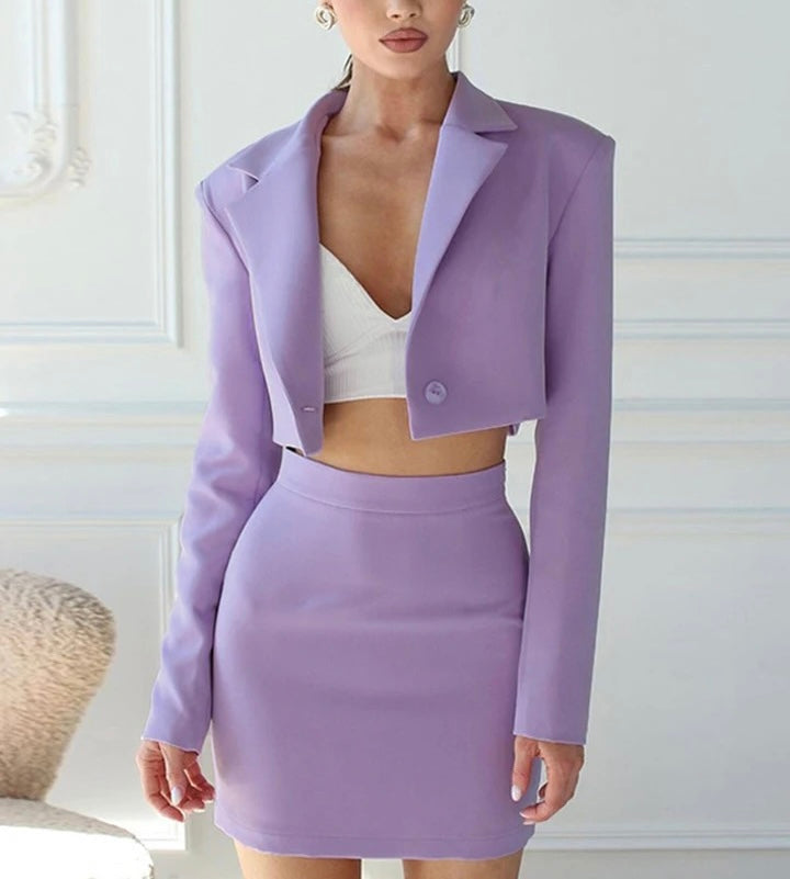 Blazer Suits 2 Pieces Outfit