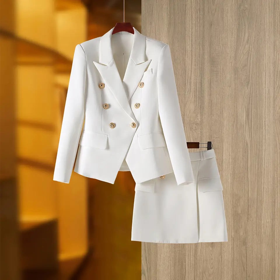 Fashion Gorgeous Design Women 2PCS Blazer